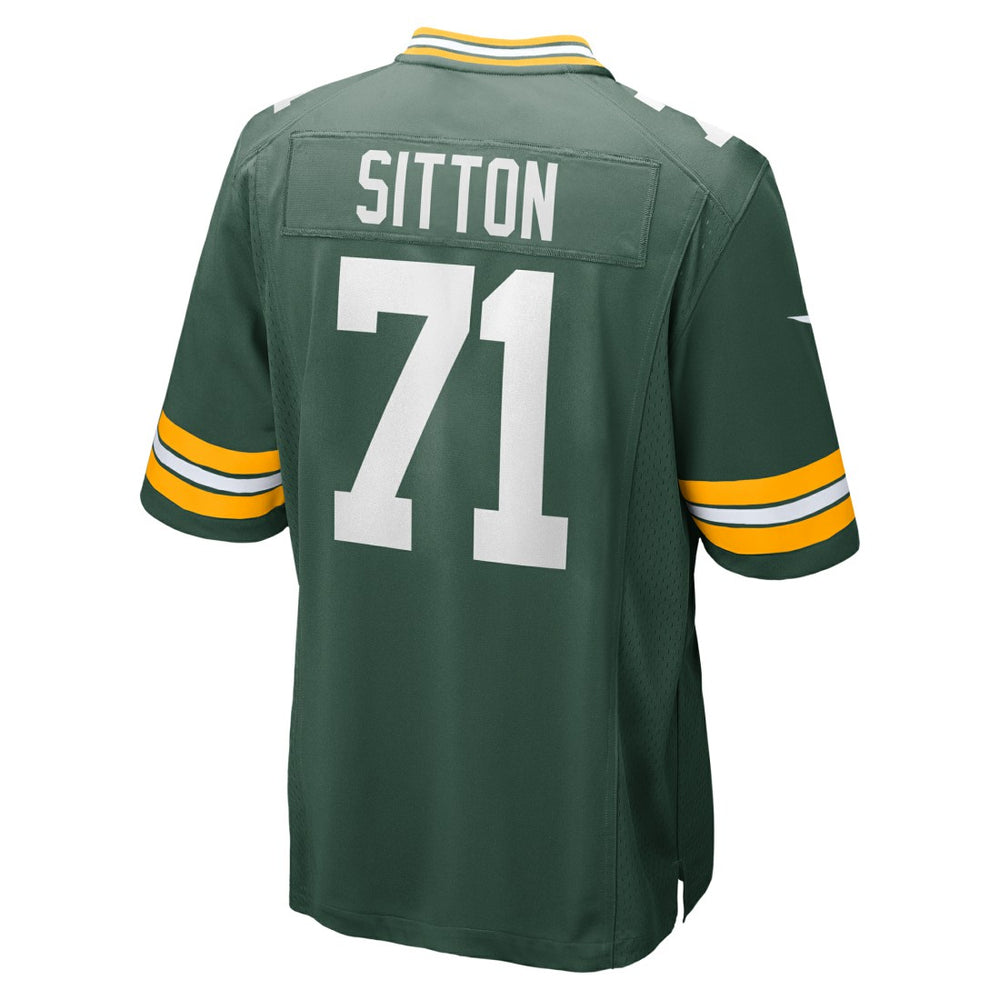 Josh Sitton Green Bay Packers Retired Game Jersey Green