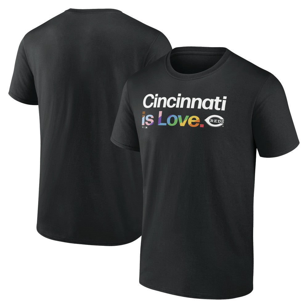 Cincinnati Reds City Pride T-Shirt - Black T-shirts