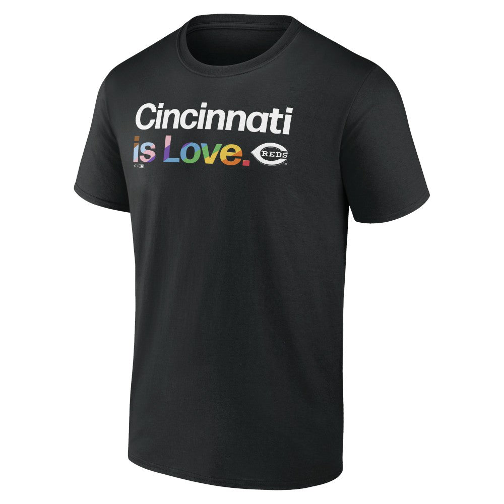 Cincinnati Reds City Pride T-Shirt - Black T-shirts