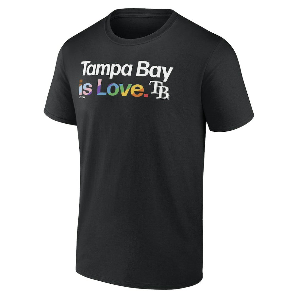Tampa Bay Rays City Pride T-Shirt - Black T-shirts