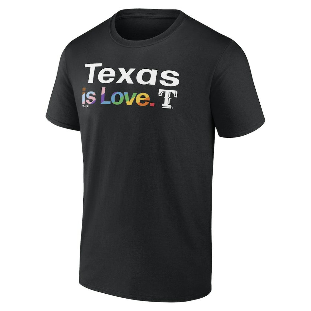 Texas Rangers City Pride T-Shirt - Black T-shirts