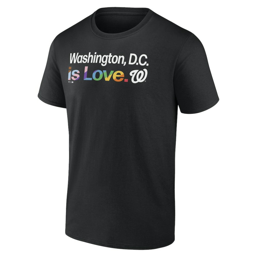 Washington Nationals City Pride T-Shirt - Black T-shirts