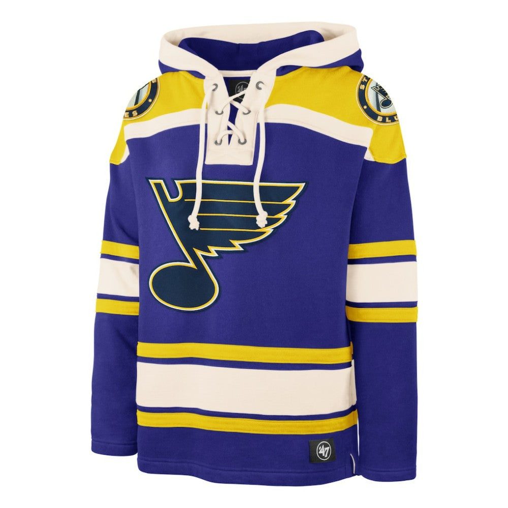 NHL St. Louis Blues '47 Superior Lacer Hoodie - Blue