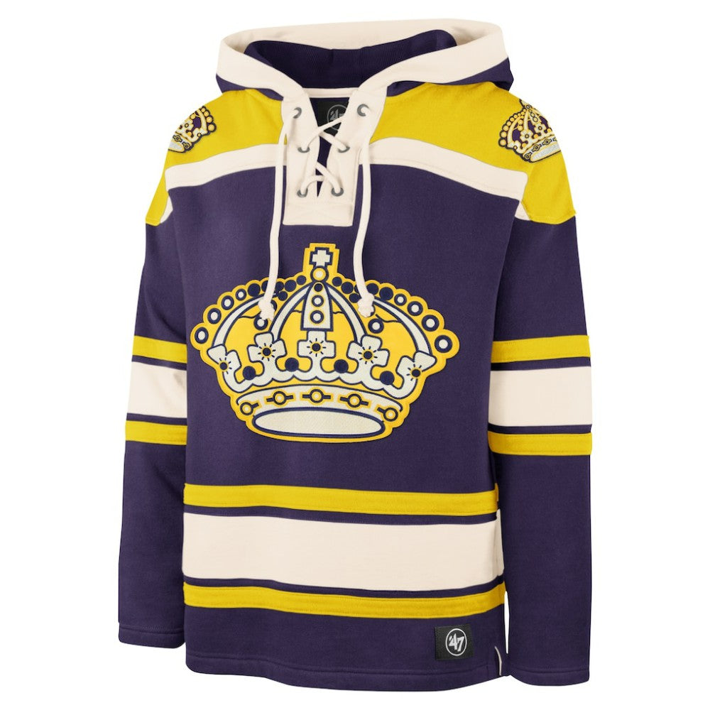 NHL Los Angeles Kings '47 Superior Lacer Hoodie - Purple