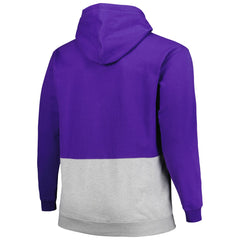 Phoenix Suns Big & Tall Anorak Half-Zip Hoodie Purple