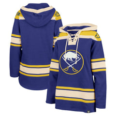 NHL Buffalo Sabres '47 Women's Superior Lacer Pullover Hoodie - Royal