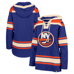NHL New York Islanders '47 Women's Superior Lacer Pullover Hoodie - Royal