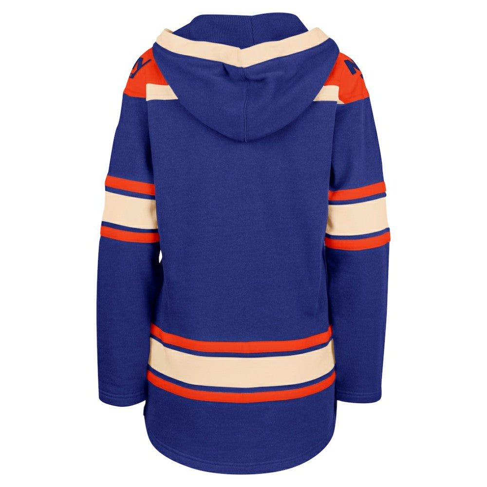NHL New York Islanders '47 Women's Superior Lacer Pullover Hoodie - Royal