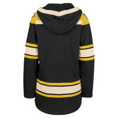 NHL Pittsburgh Penguins '47 Women's Superior Lacer Pullover Hoodie - Black