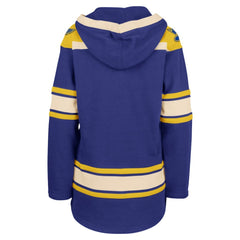 NHL St. Louis Blues '47 Women's Superior Lacer Pullover Hoodie - Blue