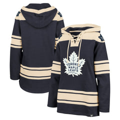 NHL Toronto Maple Leafs '47 Women's Superior Lacer Pullover Hoodie - Navy
