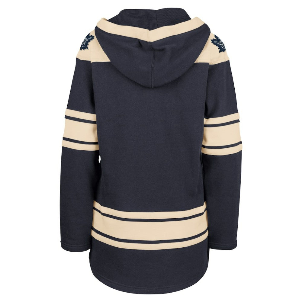 NHL Toronto Maple Leafs '47 Women's Superior Lacer Pullover Hoodie - Navy