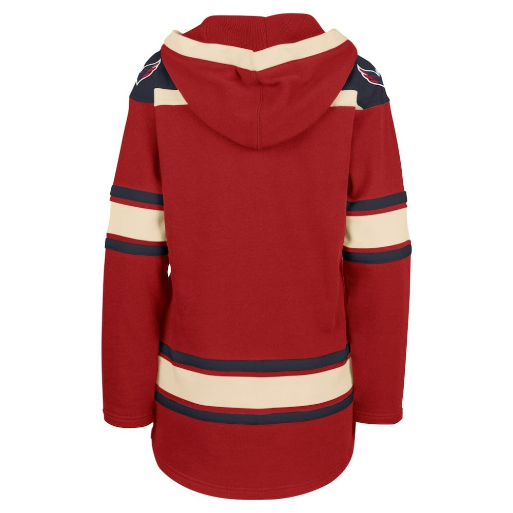 NHL Washington Capitals '47 Women's Superior Lacer Pullover Hoodie - Red