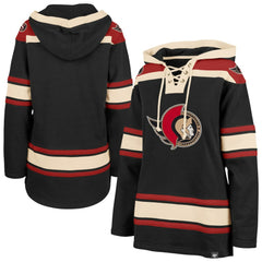 NHL Ottawa Senators '47 Women's Superior Lacer Pullover Hoodie - Black