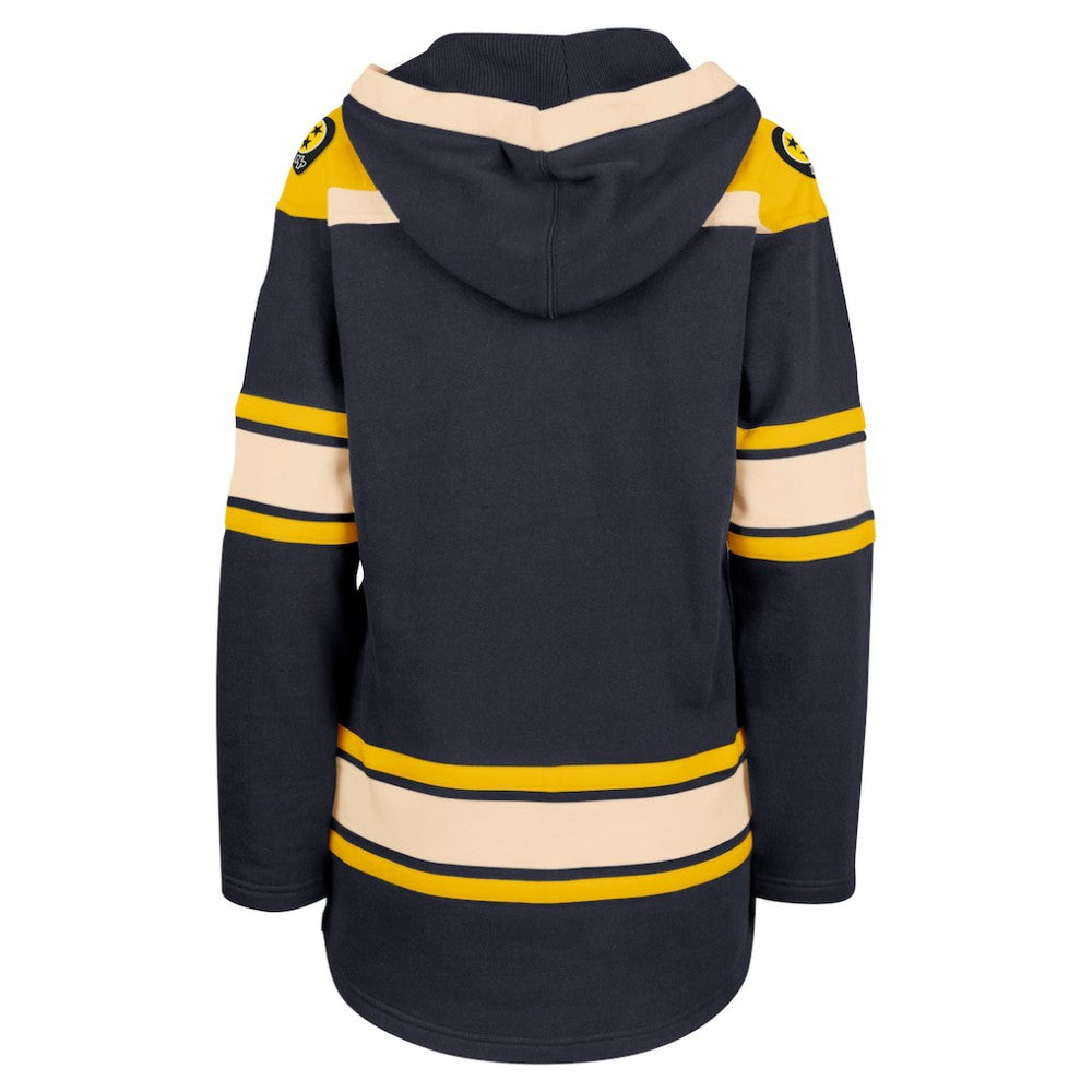 NHL Nashville Predators '47 Women's Superior Lacer Pullover Hoodie - Navy