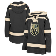 NHL Vegas Golden Knights '47 Women's Superior Lacer Pullover Hoodie - Gray