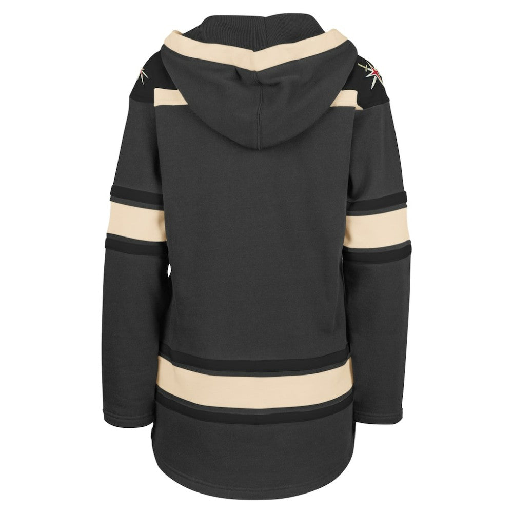 NHL Vegas Golden Knights '47 Women's Superior Lacer Pullover Hoodie - Gray