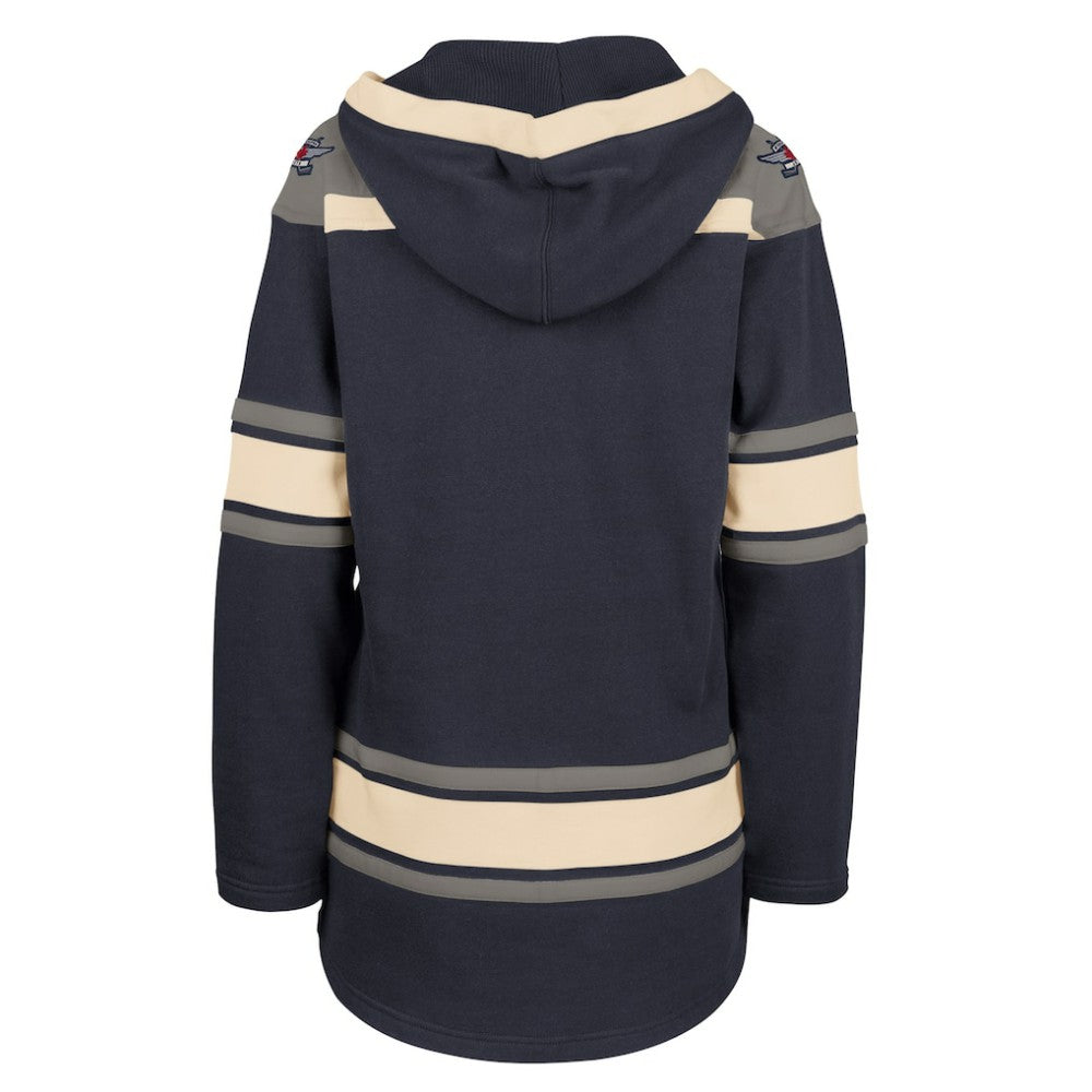NHL Winnipeg Jets '47 Women's Superior Lacer Pullover Hoodie - Navy