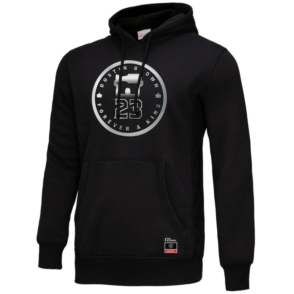 NHL Dustin Brown Los Angeles Kings Mitchell & Ness Forever A King Pullover Hoodie - Black