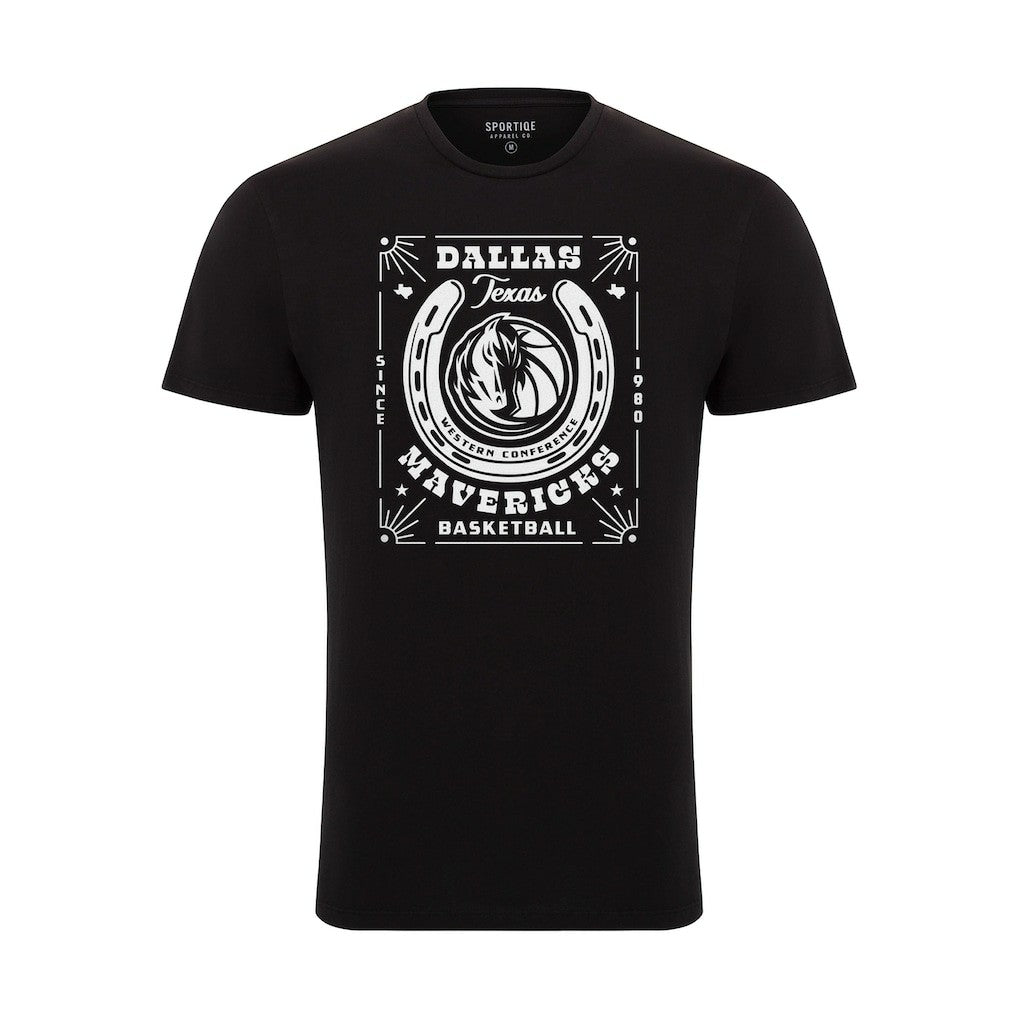 Dallas Mavericks Sportiqe Unisex Bingham Elevated T-Shirt Black