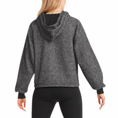 Houston Astros DKNY Sport Women's Debbie Dolman Raglan Pullover Hoodie - Black Hoodies
