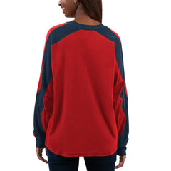 St. Louis Cardinals G-III 4Her by Carl Banks Women's Smash Raglan Long Sleeve T-Shirt - Red/Navy T-shirts