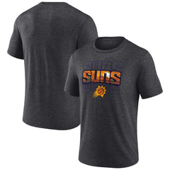 Phoenix Suns Hometown Originals Announcer Tri-Blend T-Shirt Charcoal