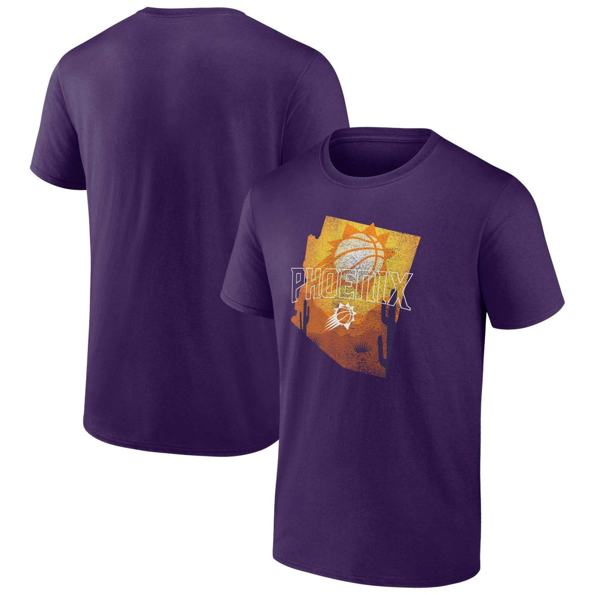 Phoenix Suns Hometown Originals Team Proud T-Shirt Purple