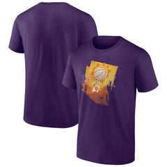 Phoenix Suns Hometown Originals Team Proud T-Shirt Purple