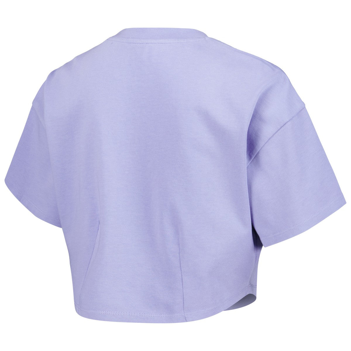 Los Angeles Lakers Lusso Women's Nola Faded Tonal Cropped T-Shirt Purple