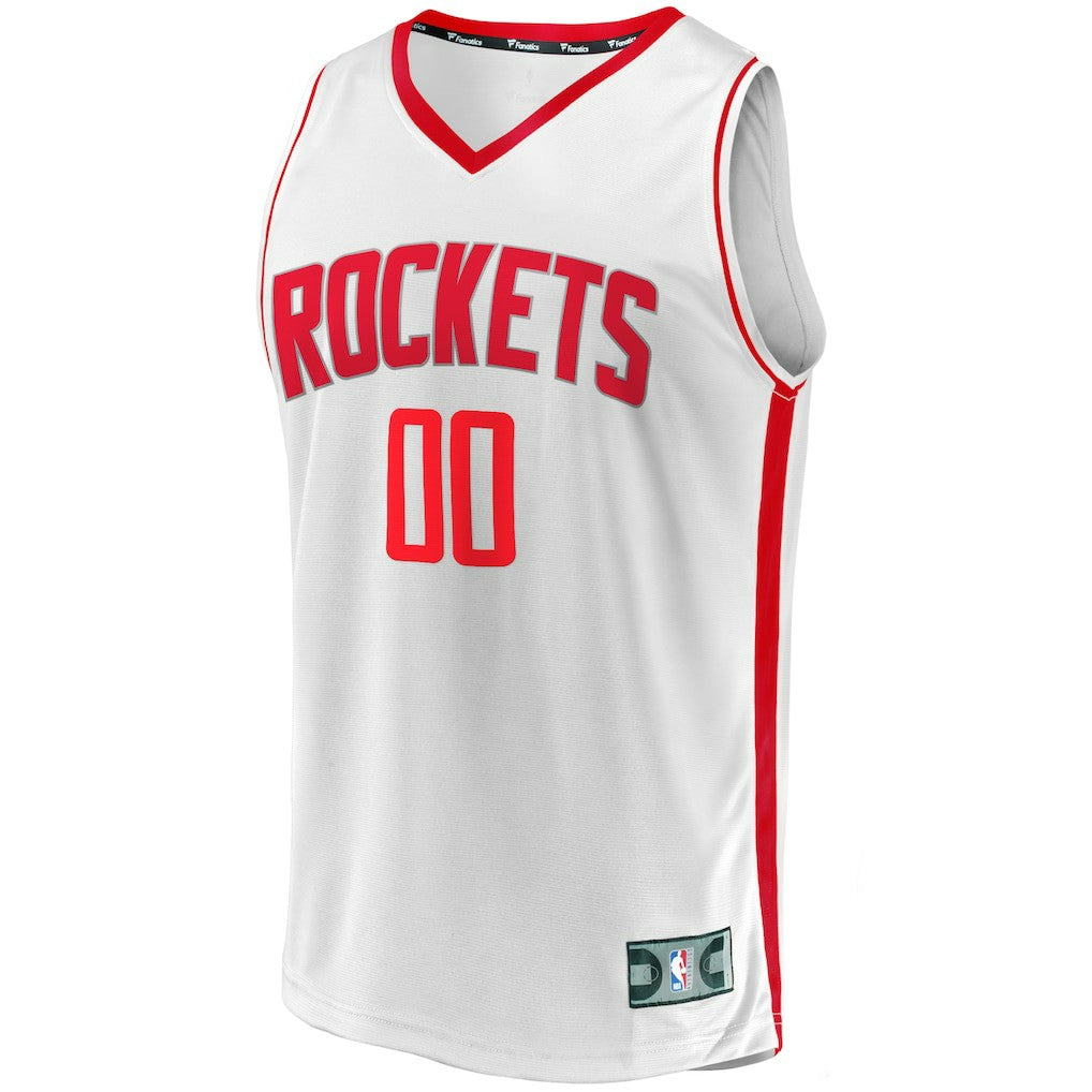 Houston Rockets Youth Fast Break Replica Custom Jersey Association Edition White