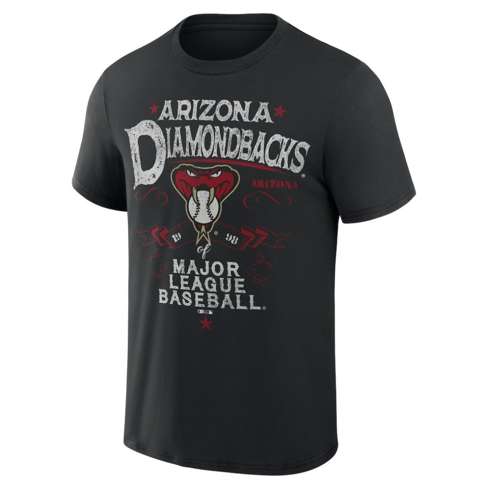 Arizona Diamondbacks Darius Rucker Collection by Fanatics Beach Splatter T-Shirt - Black T-shirts