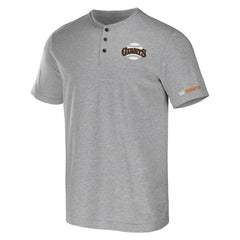 San Francisco Giants Darius Rucker Collection by Fanatics Henley T-Shirt - Heather Gray T-shirts