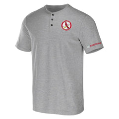 St. Louis Cardinals Darius Rucker Collection by Fanatics Henley T-Shirt - Heather Gray T-shirts