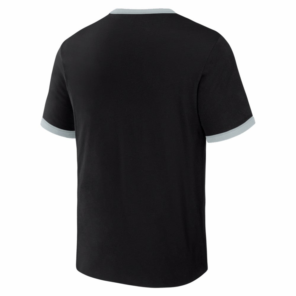Chicago White Sox Darius Rucker Collection by Fanatics Two-Way Ringer Reversible T-Shirt - Black/Gray T-shirts