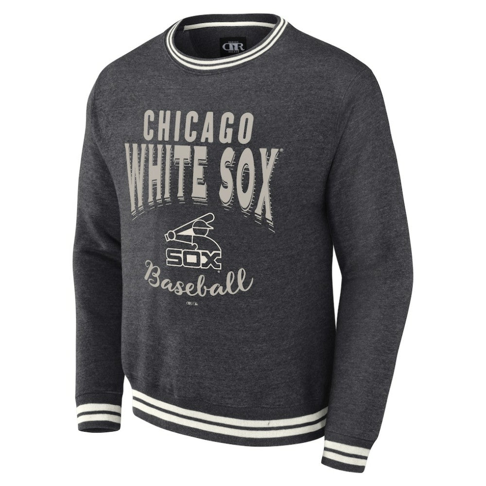 Chicago White Sox Darius Rucker Collection by Fanatics Vintage Pullover Sweatshirt - Heather Charcoal Pullover