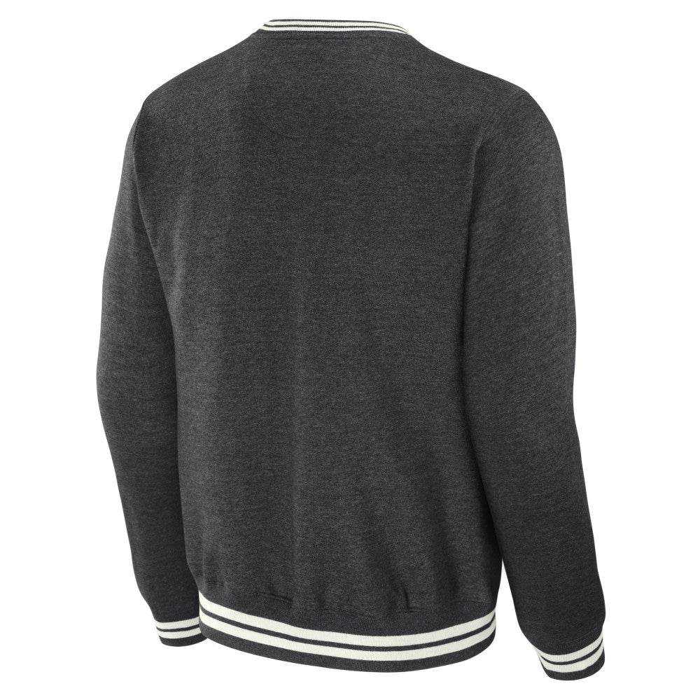 New York Mets Darius Rucker Collection by Fanatics Vintage Pullover Sweatshirt - Heather Charcoal Pullover