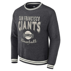 San Francisco Giants Darius Rucker Collection by Fanatics Vintage Pullover Sweatshirt - Heather Charcoal Pullover