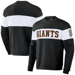 San Francisco Giants Darius Rucker Collection by Fanatics Stripe Pullover Sweatshirt - Black Pullover