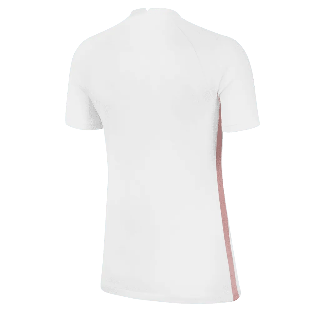 Nike France Women's EC22 Away Soccer Jersey - White-Pink Glaze