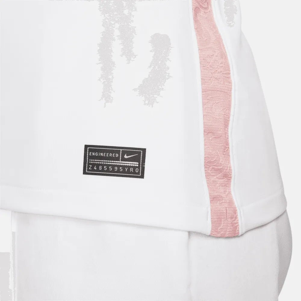 Nike France Women's EC22 Away Soccer Jersey - White-Pink Glaze