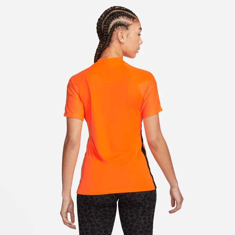 Nike Netherlands Women's EC22 Home Soccer Jersey - Total Orange-Black