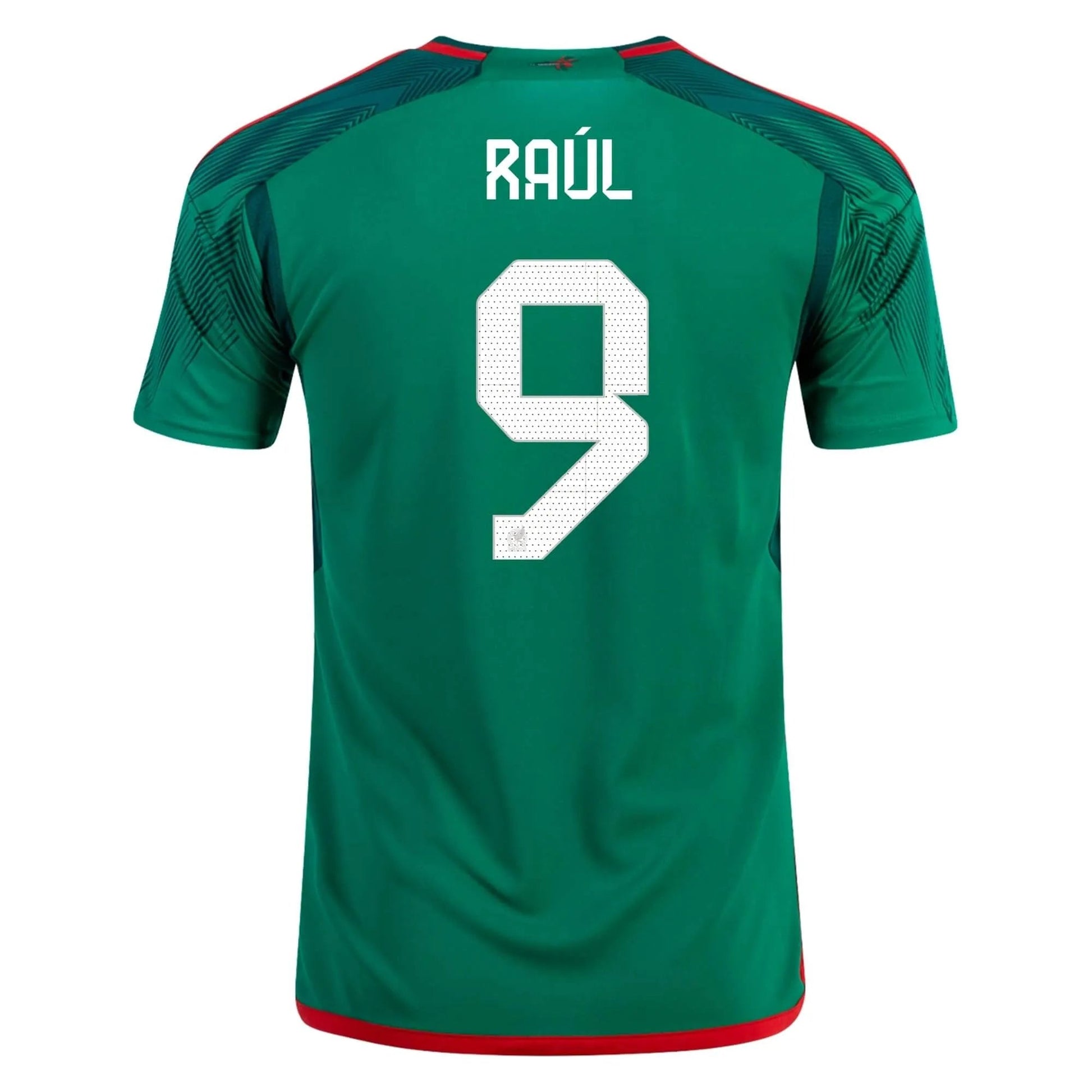 Adidas 2022-23 Mexico Home Soccer Jersey - Green-Red