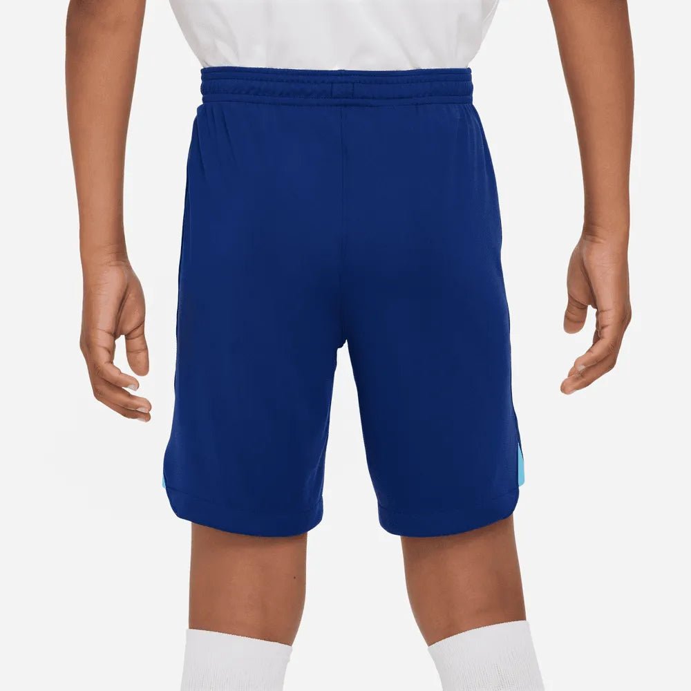 Nike 2022-23 England Youth Home Stadium Soccer Short Blue Void-Blue Fury