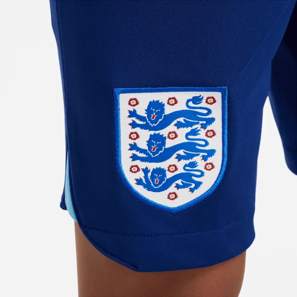 Nike 2022-23 England Youth Home Stadium Soccer Short Blue Void-Blue Fury