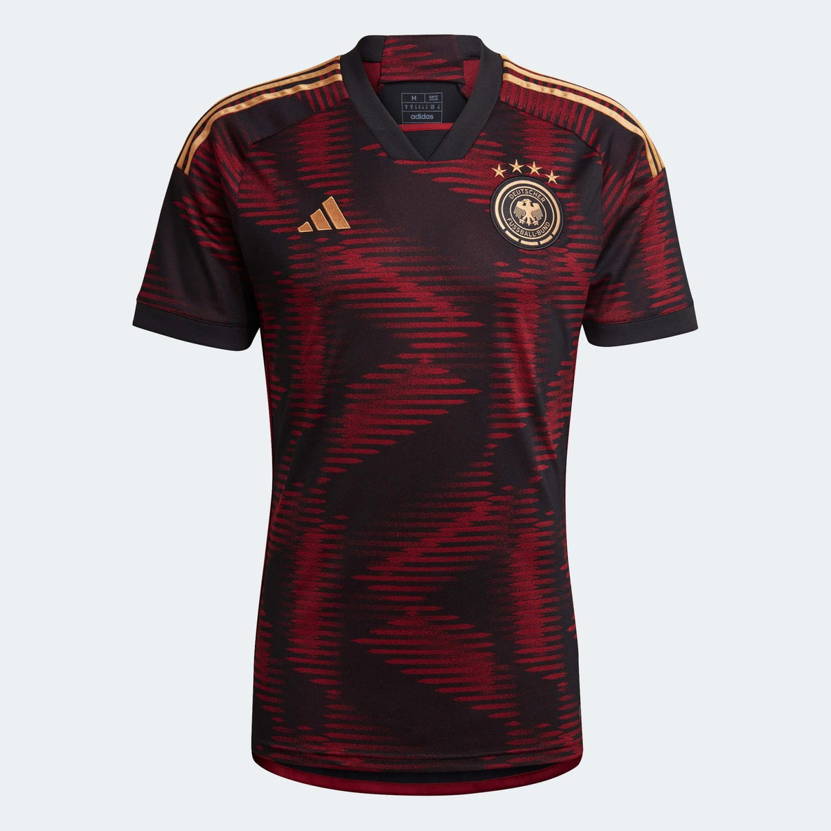 Adidas 2022-23 Germany Away Soccer Jersey Black