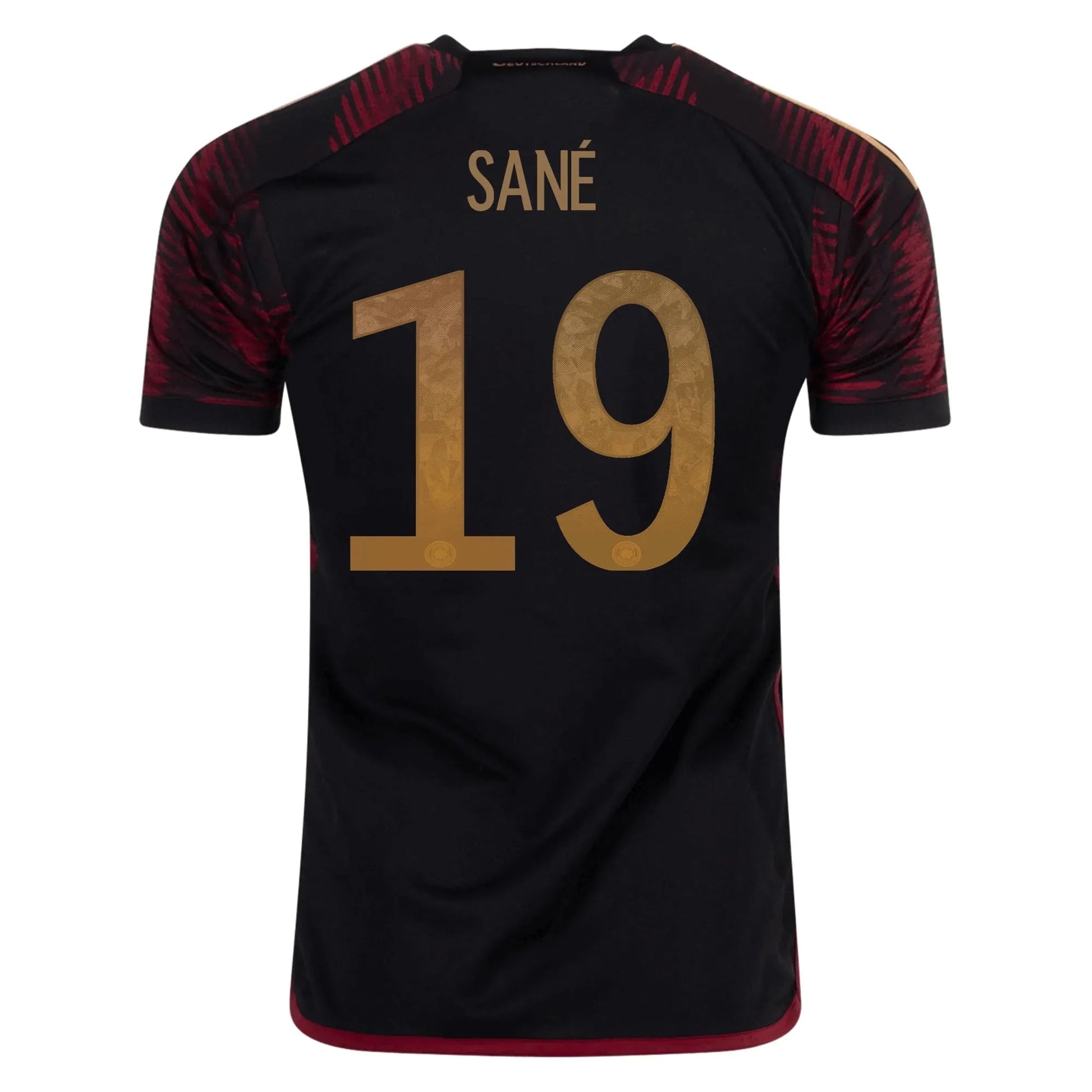 Adidas 2022-23 Germany Away Soccer Jersey Black