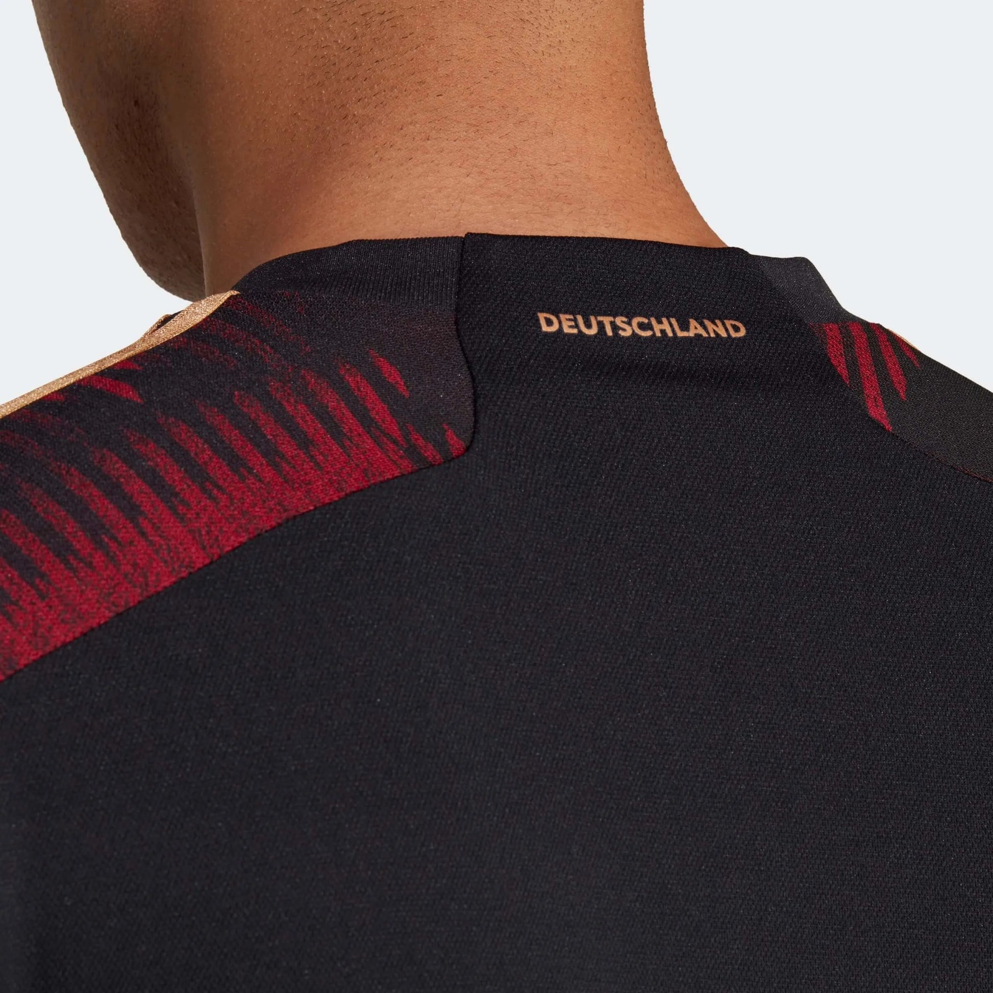 Adidas 2022-23 Germany Away Soccer Jersey Black