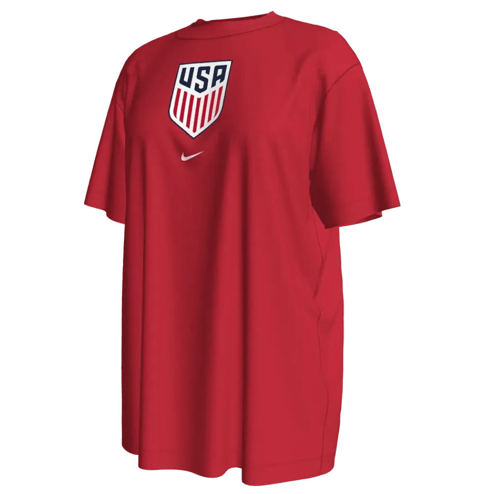 Nike 2022-23 USA Women's Crest WC22 Tee - Red