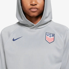 Nike 2022-23 USA Women's Travel Soccer Hoodie - Grey